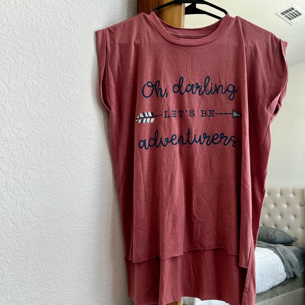 Camp Hayden Pink Graphic Tee